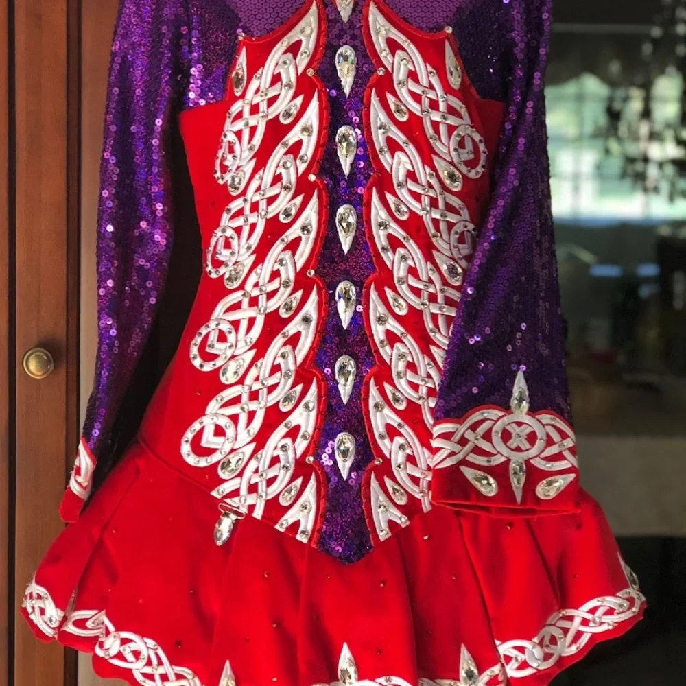 Gavin Irish dance solo dress - Picture 1 of 8
